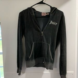 Juicy couture gray sweatsuit top